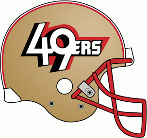 San Francisco 49ers 1991 Unused Logo t shirt iron on transfers